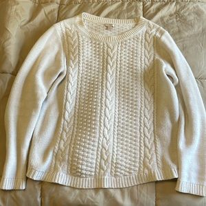 J Crew fisherman sweater